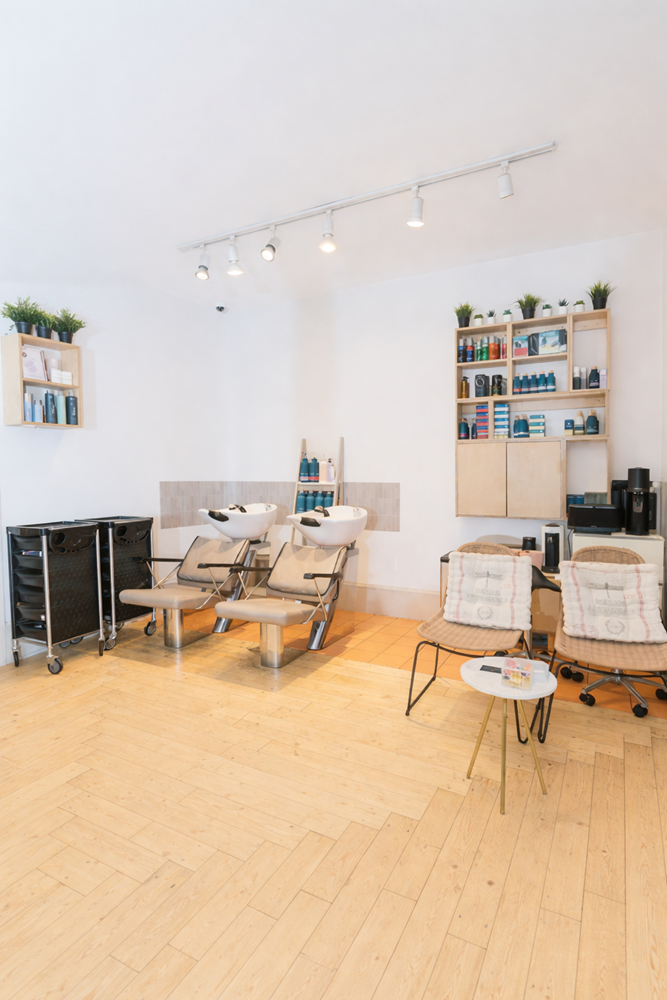 Inside MINT Hair Salon in Battersea London