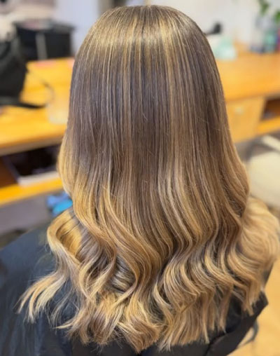 Balayage experts in Battersea at MINT Salon